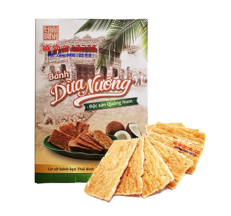 banh dua nuong thai binh tai da nang