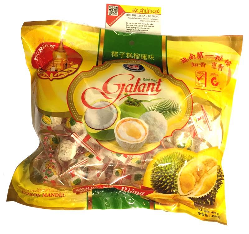 Banh dua Galant vi sau rieng 450g min