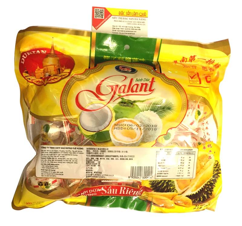 Banh dua Galant vi sau rieng dac san min