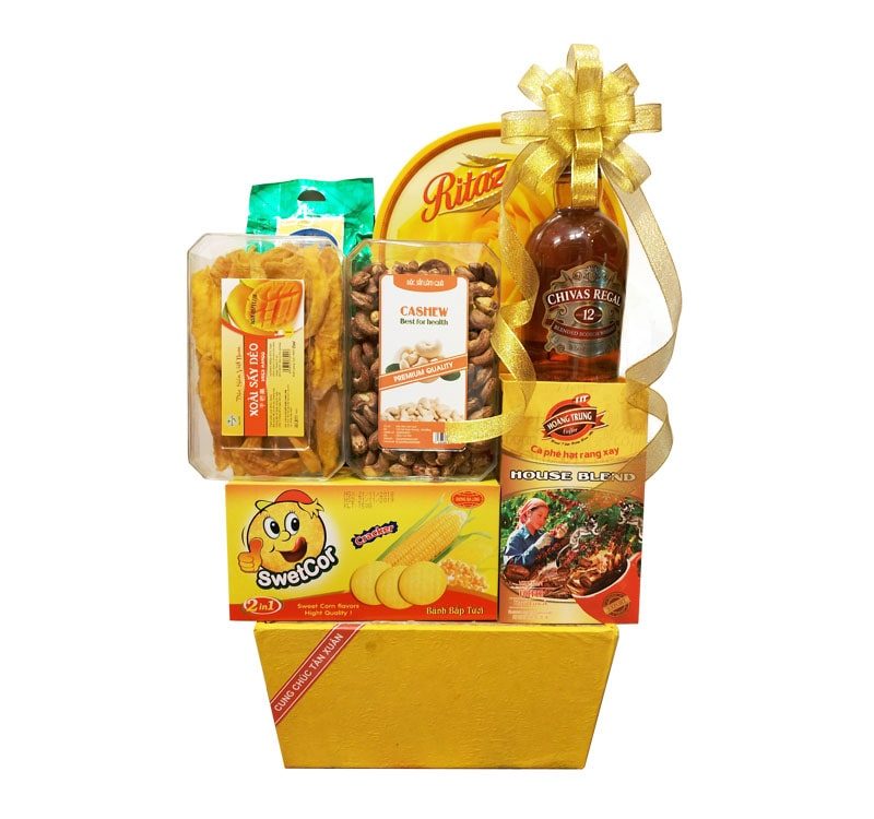 Giỏ quà Lộc Phát 3 Gio qua loc phat 1500K