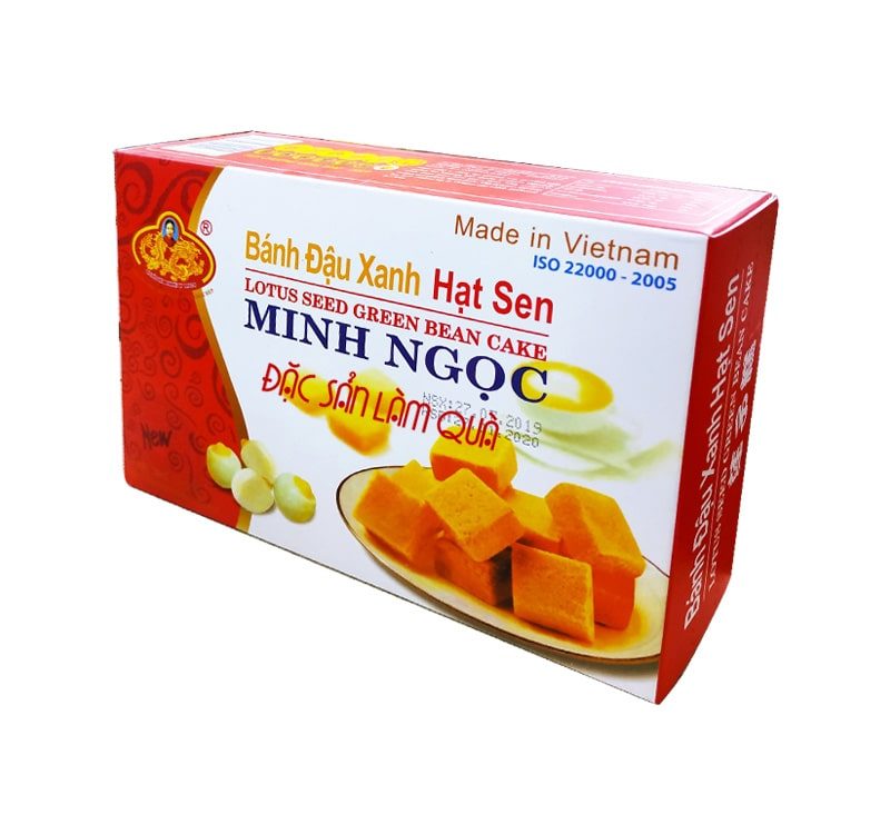 Banh dau xanh hat sen