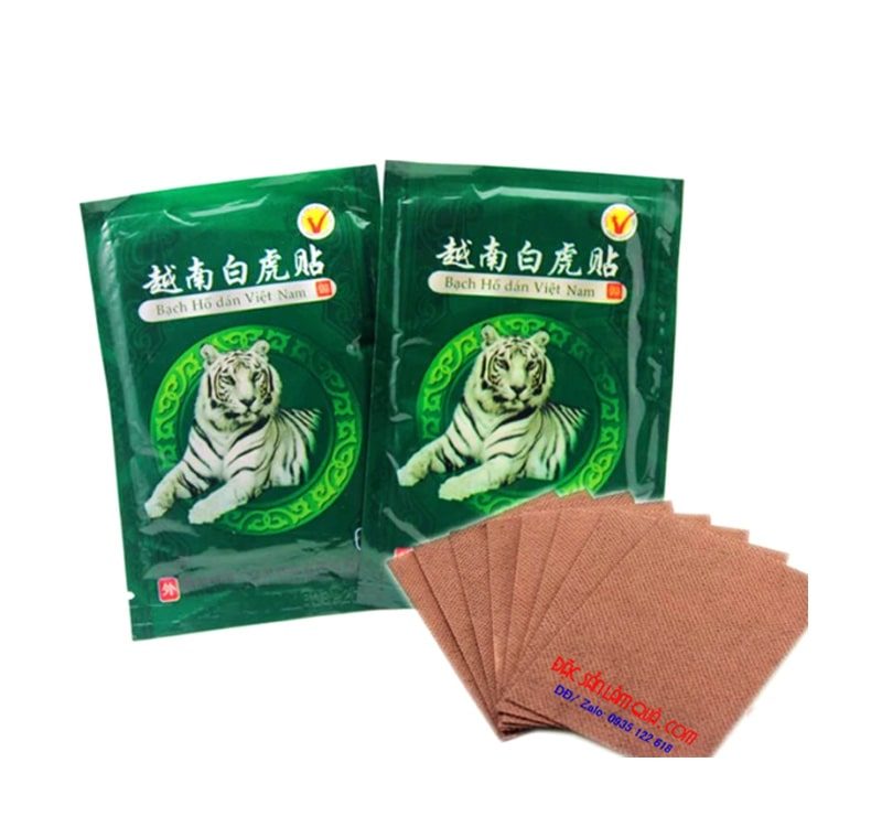 Cao dán bạch hổ Việt Nam (Bạch hổ dán Việt Nam) 7 Cao dan bach ho viet nam1