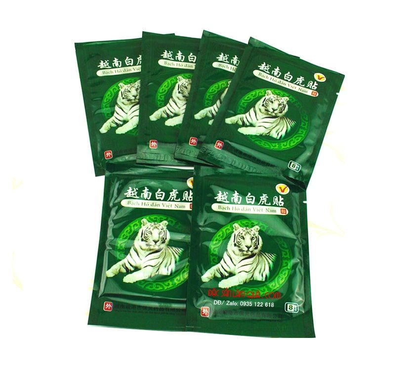 Cao dán bạch hổ Việt Nam (Bạch hổ dán Việt Nam) 8 Cao dan bach ho viet nam2