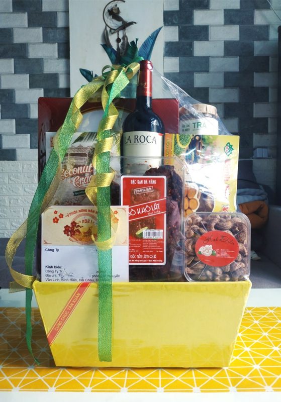 Giỏ quà tặng Vươn tới thành công 2021 6 Gio qua tet mua o dau tai da nang 3