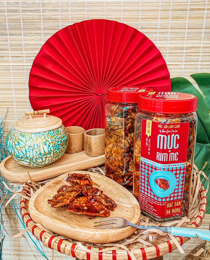 Mực rim me Đà Nẵng Dì Danh ĐẶC BIỆT - Đặc Sản Đà Nẵng Làm Quà
